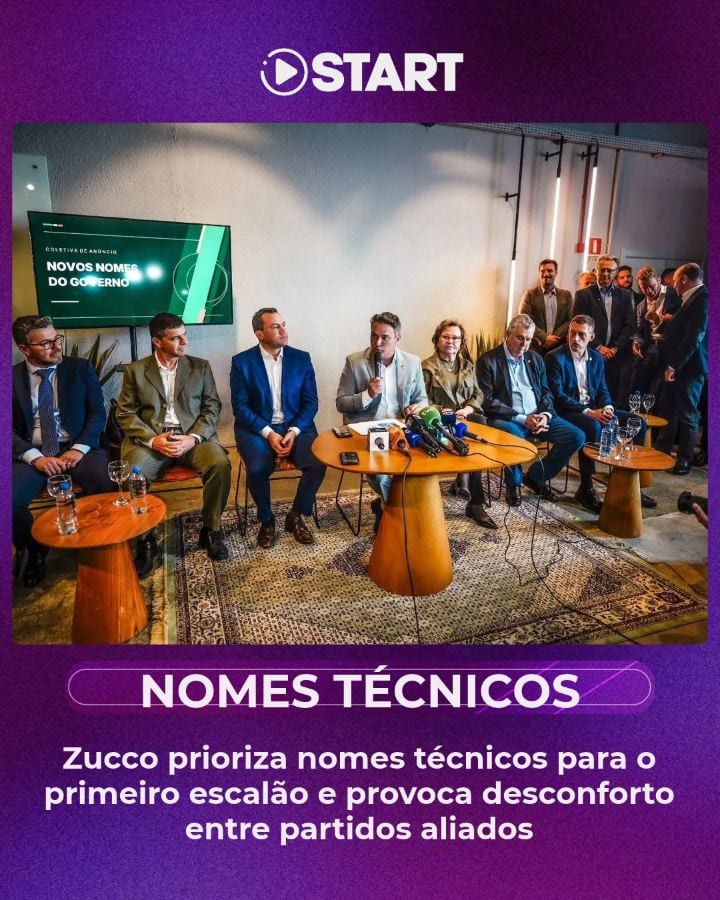 A formação do futuro governo de Luciano Zucco (PL) começa a revelar uma característica que chama a atenção no cenário po