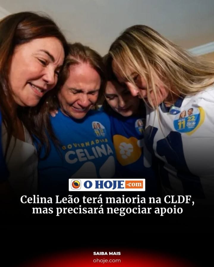 A governadora reeleita do Distrito Federal, Celina Leão (PP), iniciará seu segundo mandato com um cenário de maior afini