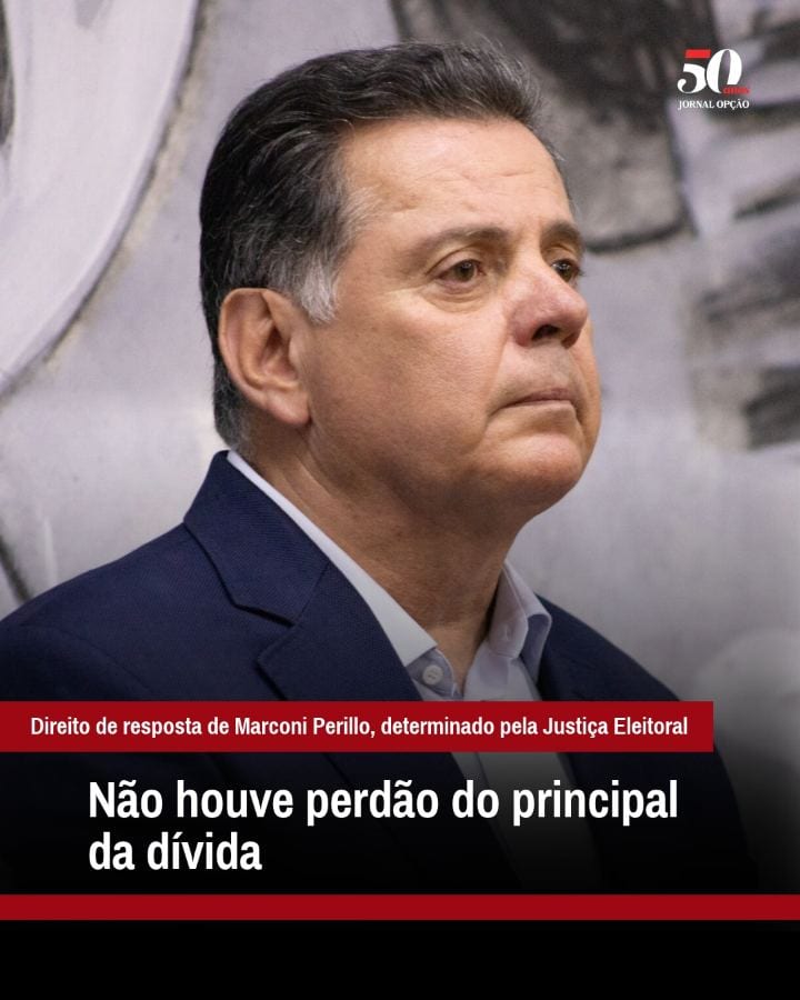 Justiça Eleitoral determina direito de resposta a Marconi Perillo sobre Regulariza