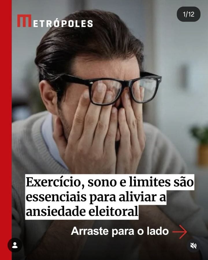 Definir horários para consumir conteúdos, manter rotina de sono e exercícios e impor limites em discussões políticas est