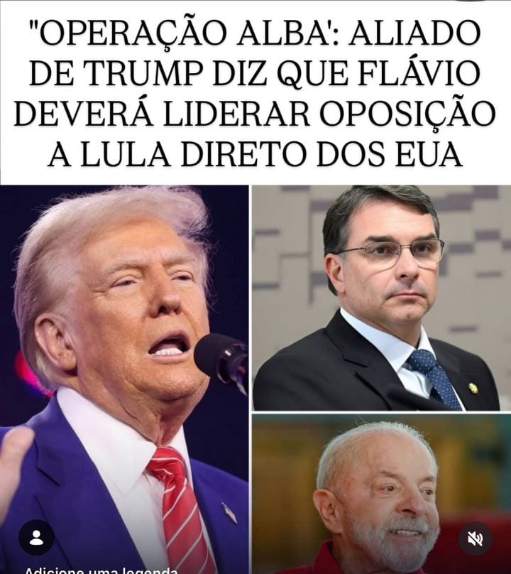 Siga @araguainanofoco | O advogado mexicano Simón Levy, que se apresenta como aliado de Donald Trump, afirmou que Flávio