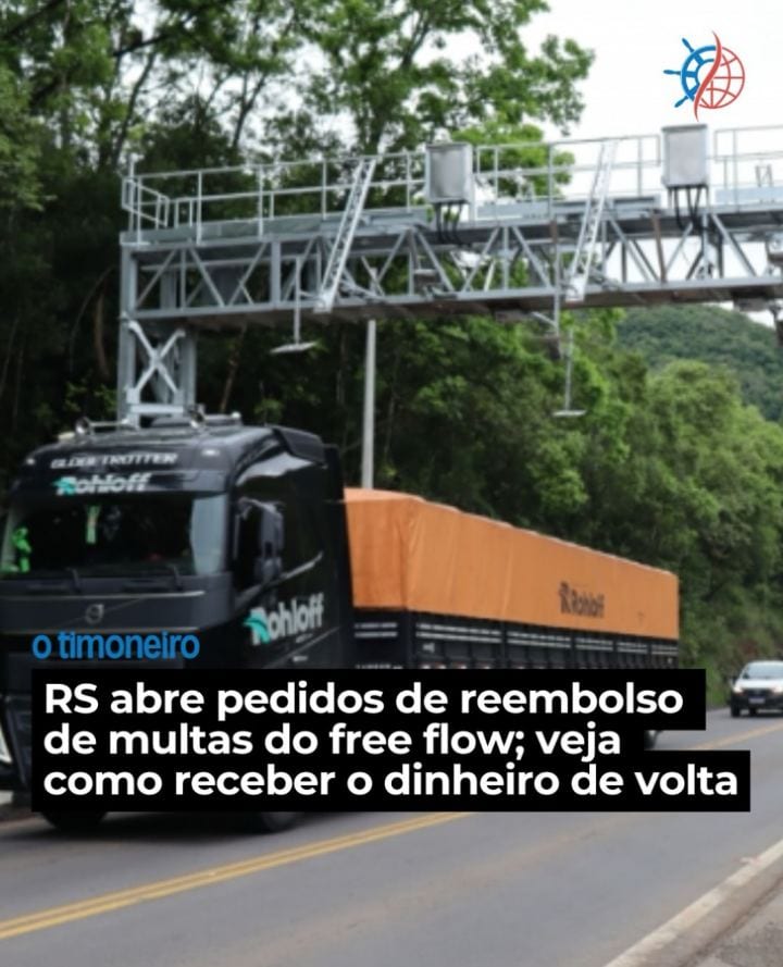 O governo do Rio Grande do Sul abriu, nesta quinta-feira, 29, o sistema para solicitar o reembolso de multas do free flo