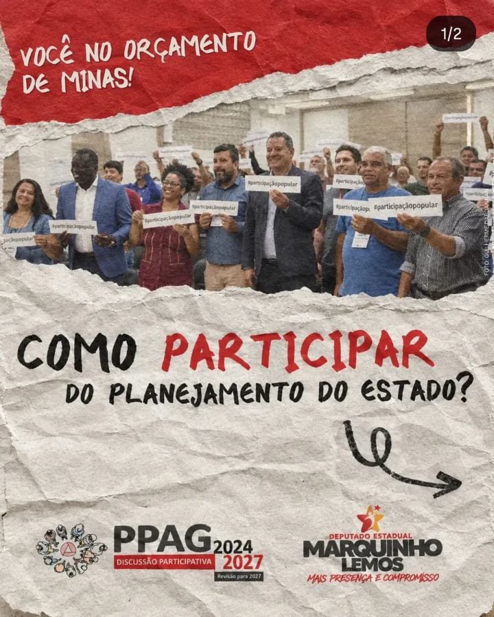 PPAG: É VOCÊ NO ORÇAMENTO DO ESTADO!