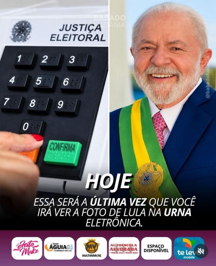 O presidente Luiz Inácio Lula da Silva (PT) declarou que a eleição presidencial de 2026 será sua última disputa eleitora