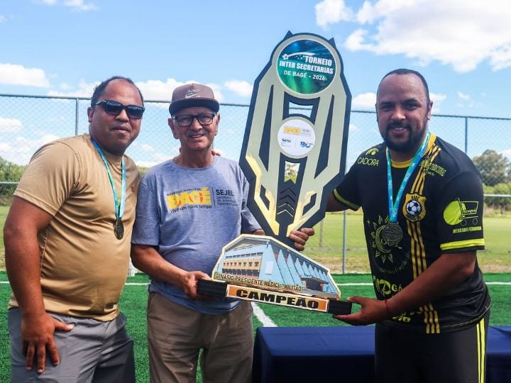 SMED É CAMPEÃ DO TORNEIO DO DIA DO SERVIDOR PÚBLICO EM BAGÉ