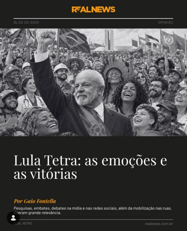 LULA TETRA! AS EMOÇÕES E AS VITÓRIAS!