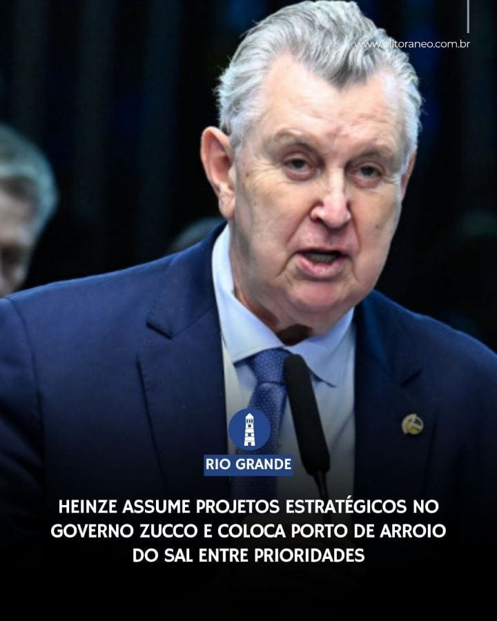 Heinze assume Projetos Estratégicos no governo Zucco e coloca Porto de Arroio do Sal entre prioridades