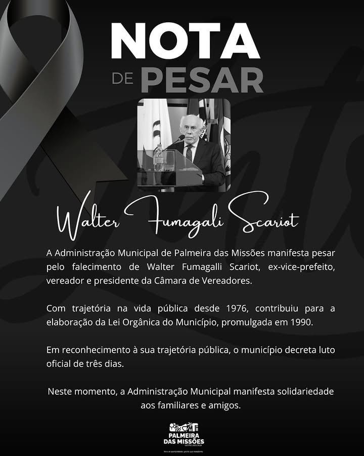 Nota de Pesar