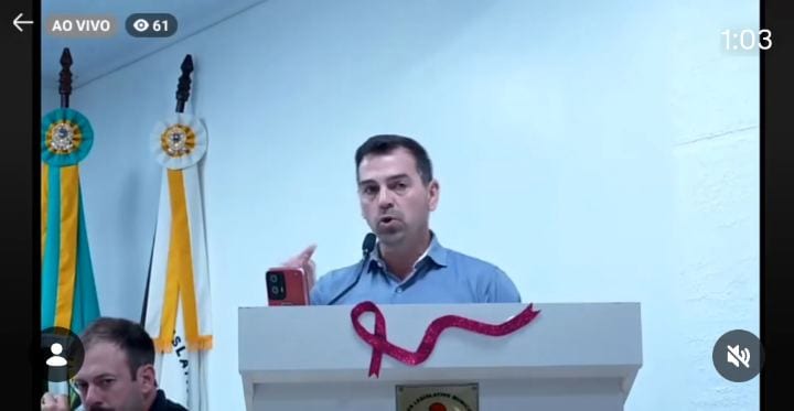 Sessão da Câmara de Vereadores de Campos Borges termina em agressão