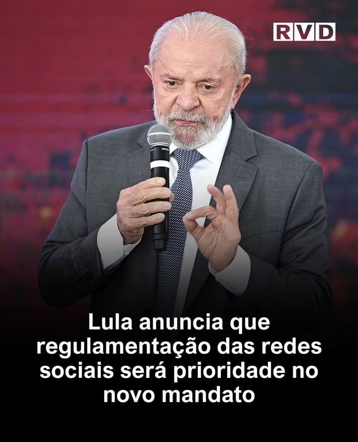 O presidente Luiz Inácio Lula da Silva (PT) afirmou, neste domingo (25), durante seu primeiro discurso após a reeleição,