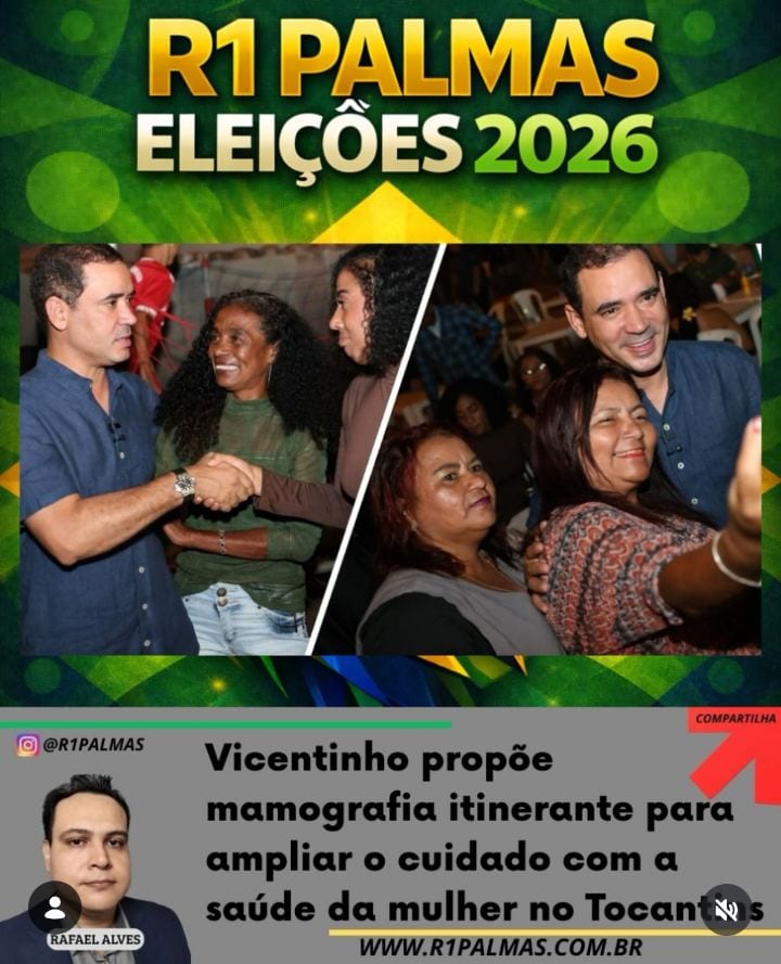 Vicentinho Júnior propõe carretas móveis de mamografia para o Tocantins