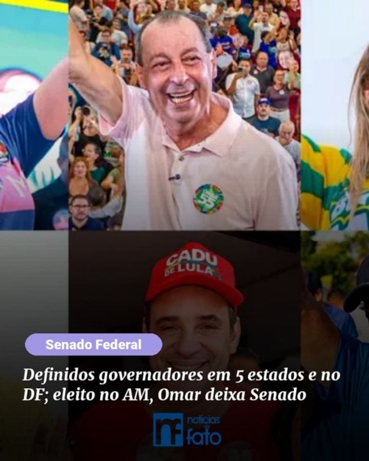 Foram definidos neste domingo (25) os governadores das seis unidades da federação cujas disputas tiveram segundo turno.