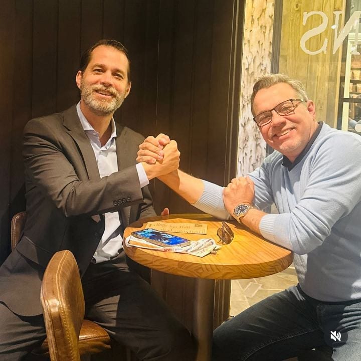 Registro do encontro com meu amigo Cel Alexandre Pessoa, presidente do IMESC-Instituto de Medicina Social e de Criminolo