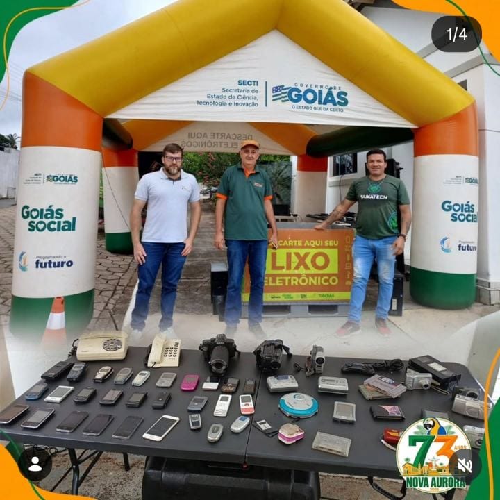 *#Atenção| CARAVANA DO DESCARTE: NOVA AURORA UNIDA PELO MEIO AMBIENTE!*