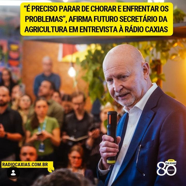 O futuro secretário da Agricultura do Rio Grande do Sul, Paulo Herrmann, defende mudanças na postura do setor diante dos