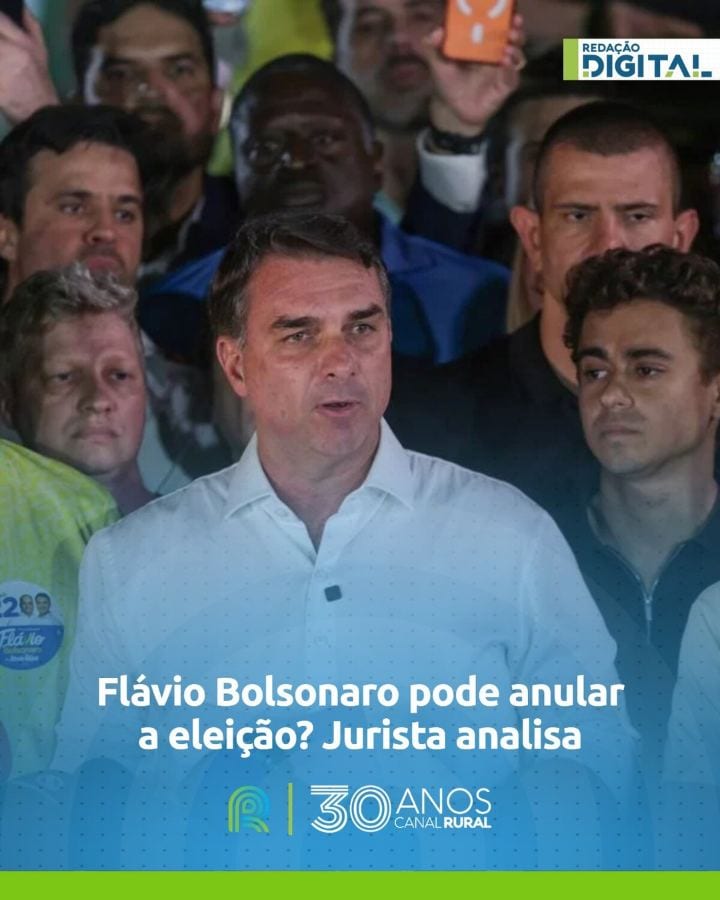 O pedido de anulação das eleições de 2026, anunciado pelo senador Flávio Bolsonaro (PL), dificilmente deve prosperar na