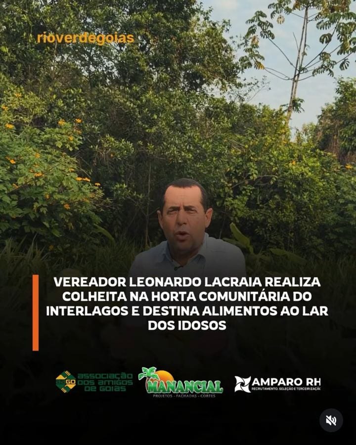O vereador Leonardo Lacraia realizou, nesta terça-feira (27), mais uma ação social em Rio Verde.