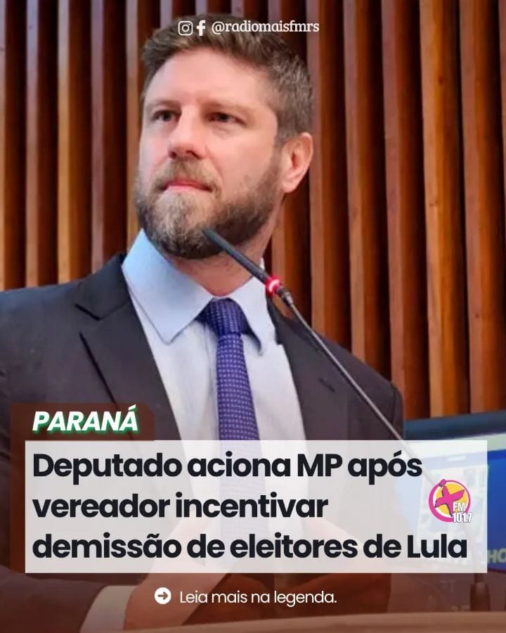 O deputado estadual Requião Filho (PDT) apresentou, nesta terça-feira (27), representações ao Ministério Público do Trab