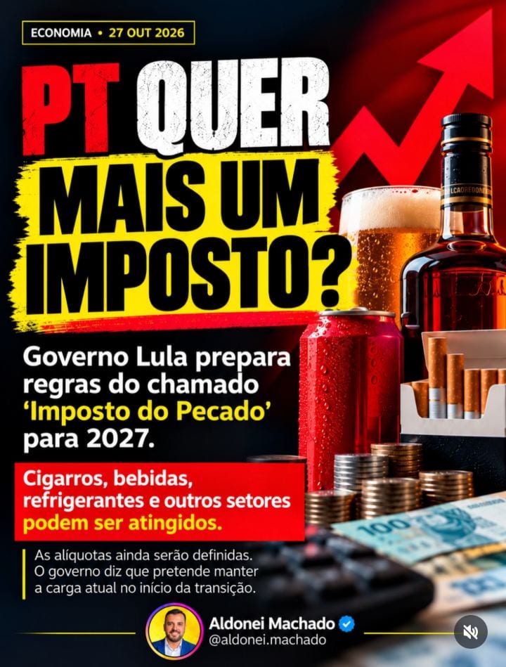 MAIS IMPOSTOS? O BRASILEIRO JÁ PAGA A CONTA!