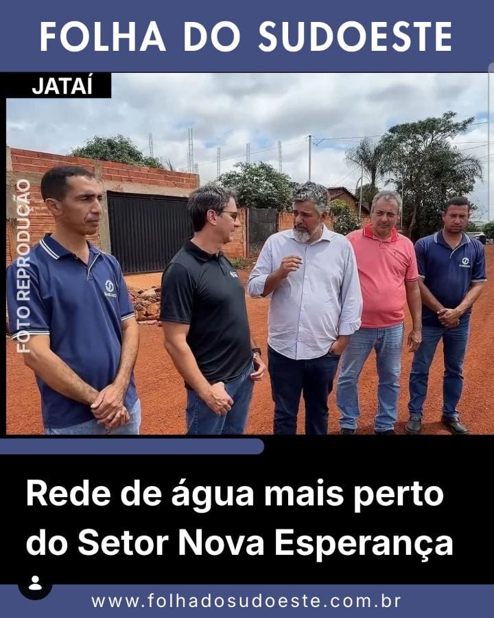 No dia 16 próximo passado, a Prefeitura de Jataí, por meio da Superintendência de Habitação e da Secretaria de Obras, re