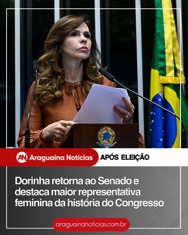 A partir de fevereiro de 2027, o Congresso Nacional terá a maior representação feminina de sua história, com 18 senadora