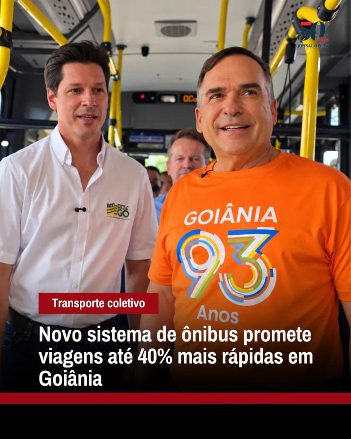 Um novo sistema e novos coletivos do transporte público de Goiânia foram apresentados nesta sexta-feira, 23, pelo Govern