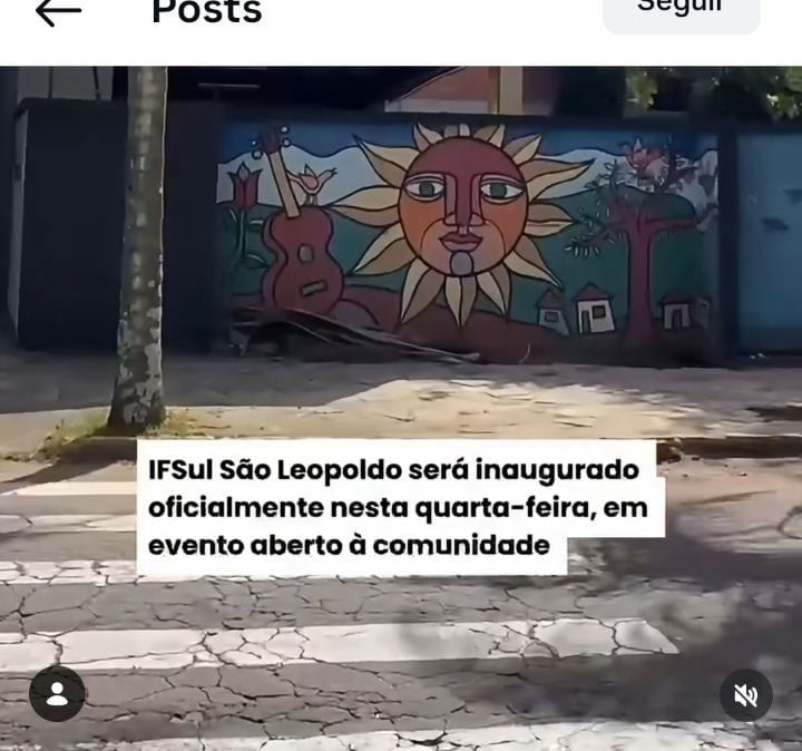 IFSul de São Leopoldo será inaugurado nesta quarta (21) às 14h