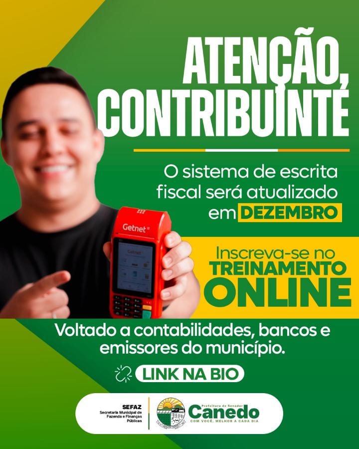 Atenção, contribuinte!