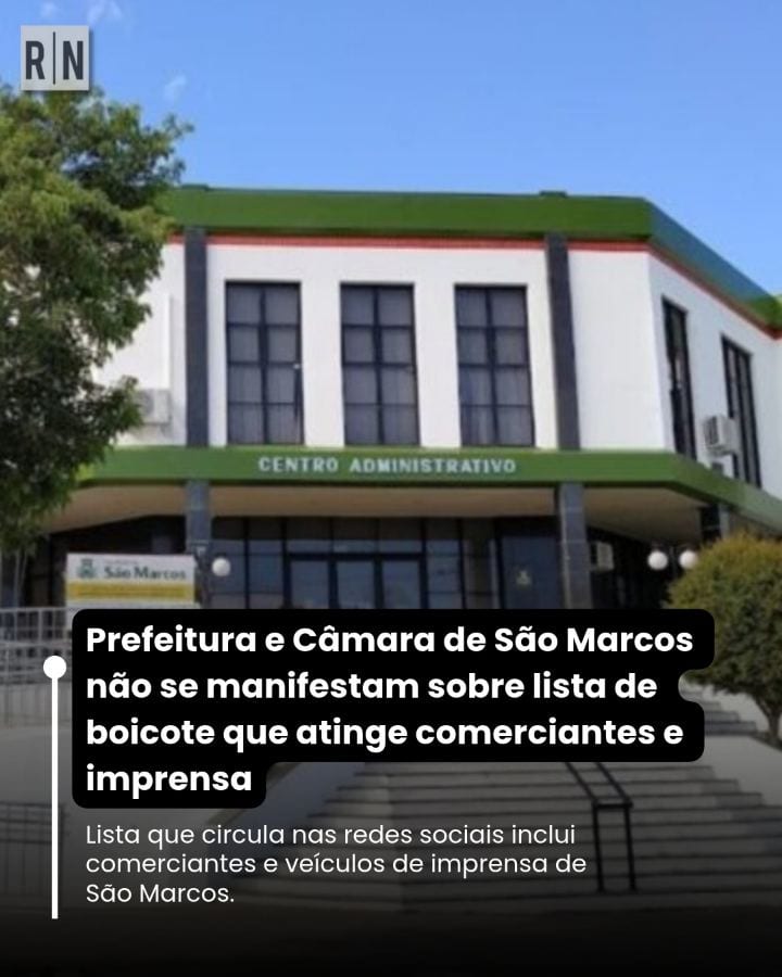 A circulação de uma lista de boicote envolvendo comerciantes e veículos de comunicação de São Marcos (RS) tem provocado