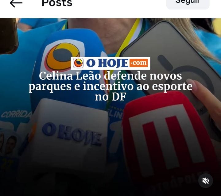 Celina Leão promete sete novos parques e apoio a projetos esportivos no DF