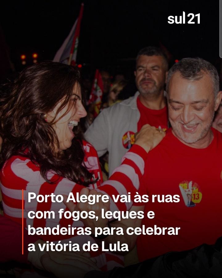 A mobilização em Porto Alegre tomou conta das ruas com fogos de artifício, sinalizadores vermelhos, carreatas, bateção d