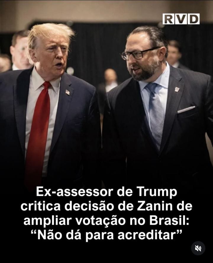 Eleições 2026 | O ex-estrategista do presidente dos Estados Unidos, Donald Trump, Jason Miller, criticou neste domingo (