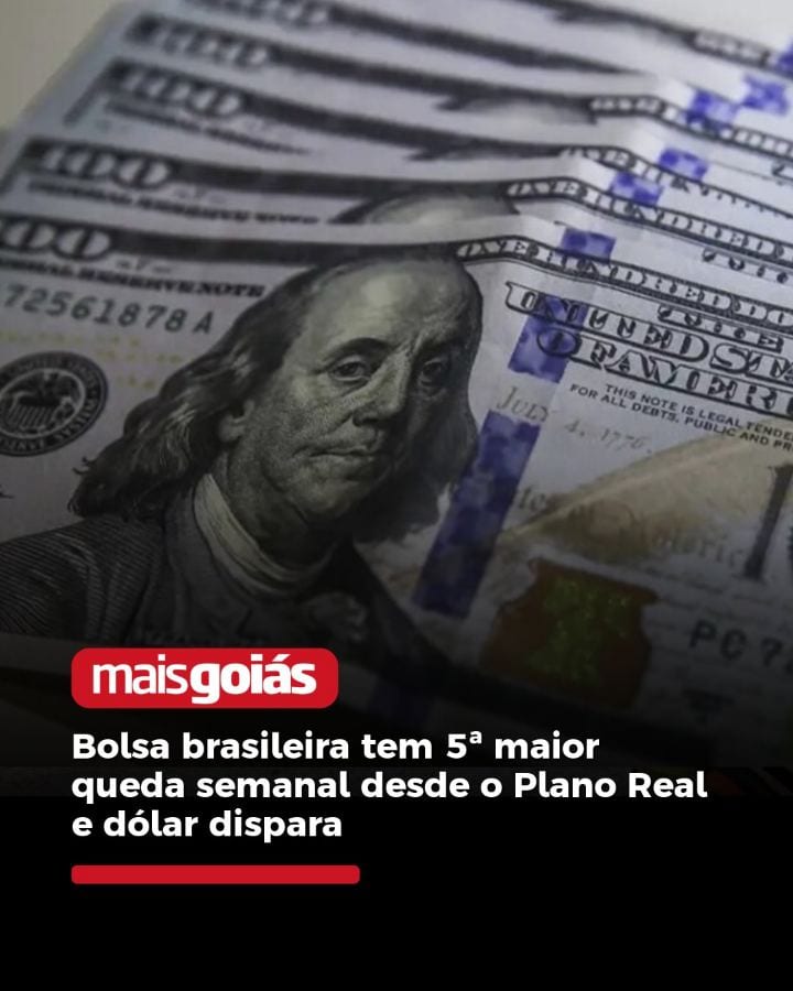 O mercado financeiro brasileiro encerrou a semana com fortes perdas, marcada pela queda expressiva da Bolsa de Valores e