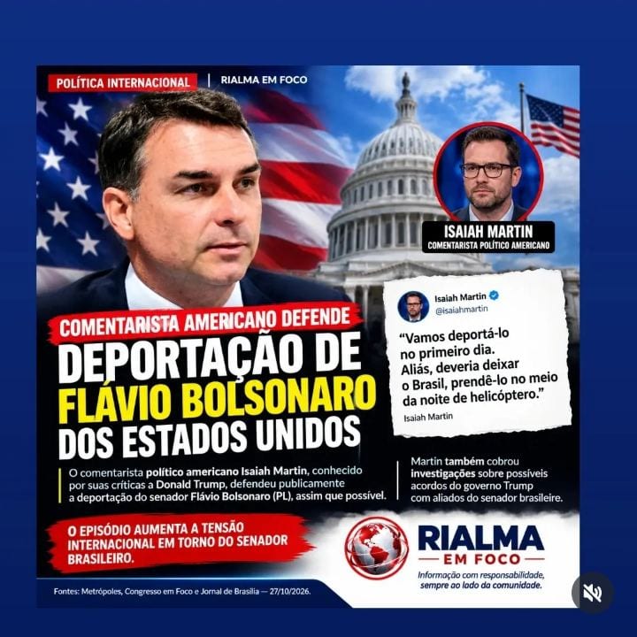 POLÍTICA INTERNACIONAL | RIALMA EM FOCO