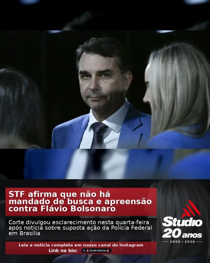 #Brasil | STF afirma que não há mandado de busca e apreensão contra Flávio Bolsonaro |
