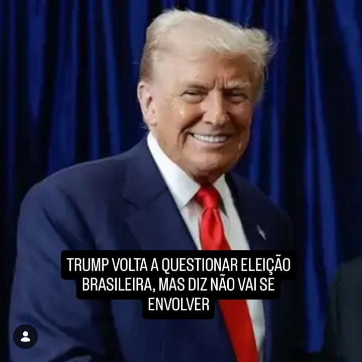 O presidente dos Estados Unidos, Donald Trump, disse nesta quarta-feira (28) que "não irá se envolver", quando perguntad