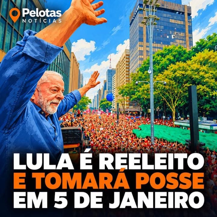 LULA É REELEITO, VENCE EM 15 CIDADES DA ZONA SUL E TOMARÁ POSSE EM 5 DE JANEIRO DE 2027