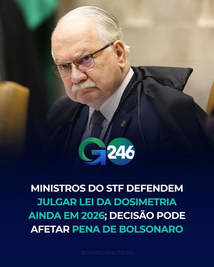 Uma ala do Supremo Tribunal Federal (STF) defende que a Lei da Dosimetria, que pode reduzir o tempo de prisão do ex-pres