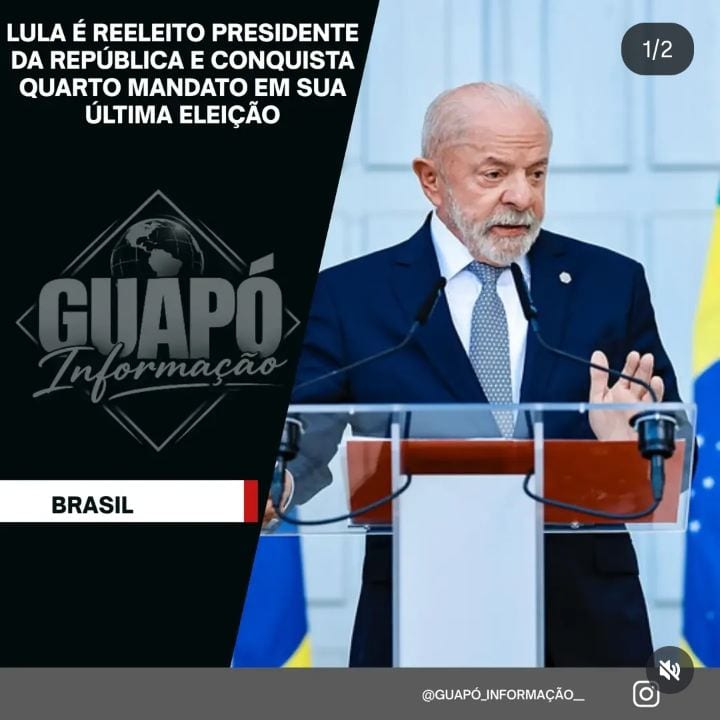 Luiz Inácio Lula da Silva (PT) foi reeleito presidente da República do Brasil neste domingo (25), após a disputa do segu