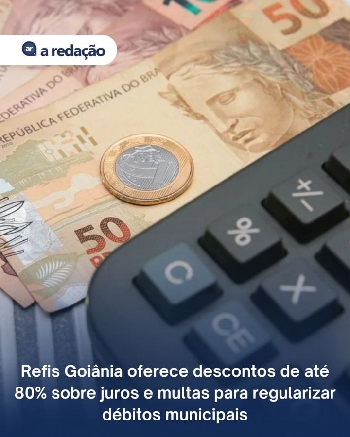 Entre os dias 3 e 6 de novembro de 2026, contribuintes de Goiânia terão a oportunidade de regularizar débitos municipais