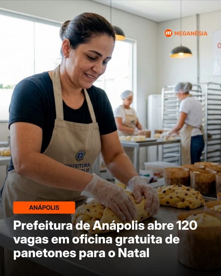 Com a aproximação das festividades de fim de ano, a Prefeitura de Anápolis abriu inscrições para novas turmas de um curs
