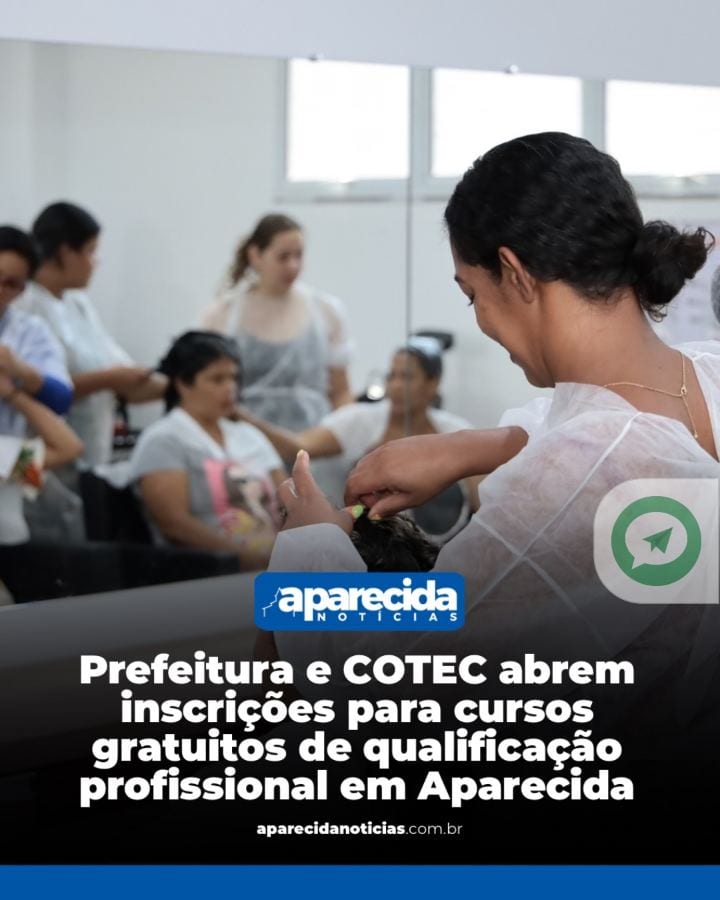 A Prefeitura de Aparecida de Goiânia, por meio da Secretaria de Políticas Públicas para Mulheres, informa que estão aber