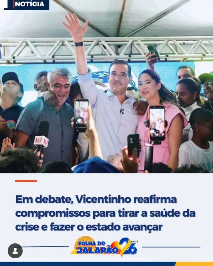Em debate, Vicentinho reafirma compromissos para tirar a saúde da crise e fazer o estado avançar
