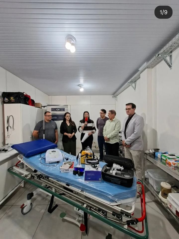 Administração Municipal realiza entrega de materiais para a Secretaria Municipal de Saúde