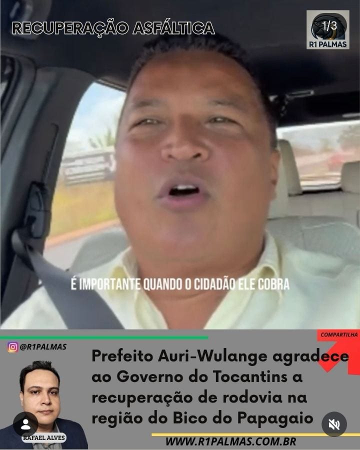 Prefeito de Axixá agradece governador pela recuperação de rodovia no Bico do Papagaio