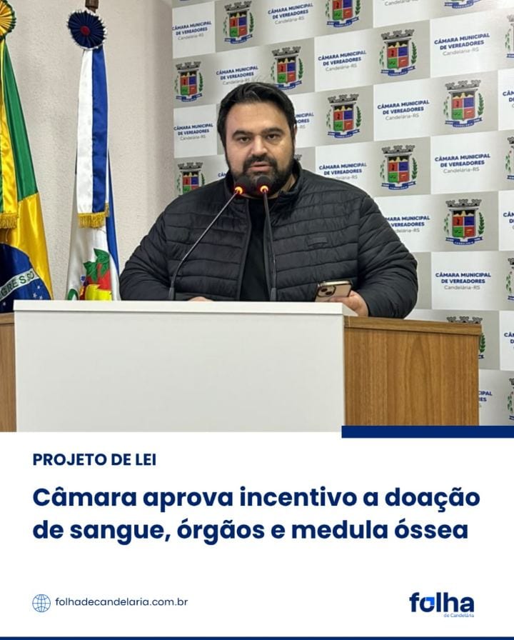 A Câmara de Vereadores de Candelária aprovou, na sessão da última segunda (26), o projeto de lei que institui a Semana M