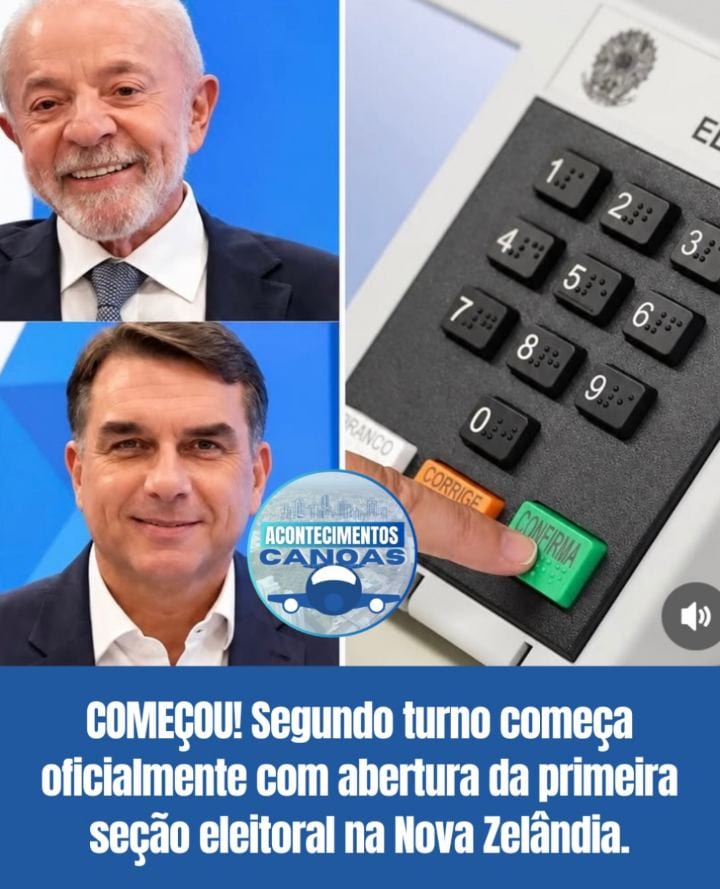 VOTAÇÃO NO EXTERIOR COMEÇA
