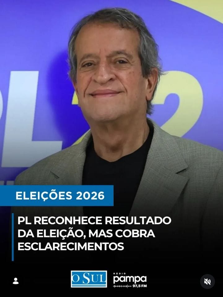 O Partido Liberal (PL), legenda de Flávio Bolsonaro, reconheceu nesta segunda-feira (26) o resultado da eleição presiden