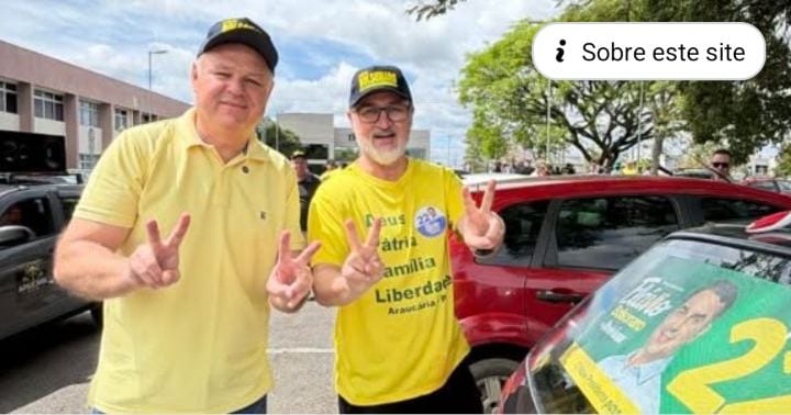 Prefeito e presidente da Câmara apoiam Flávio Bolsonaro em Araucária