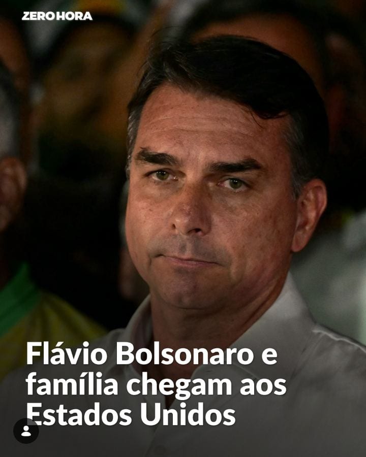 FORA DO BRASIL Candidato à Presidência derrotado nas urnas no domingo (25), Flávio Bolsonaro (PL) e família chegaram ao
